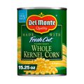 Del Monte Fresh Cut Golden Sweet Whole Kernel Corn, Canned Vegetables, 15.25 oz Can