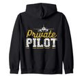 Private Pilot Aviation Aviator Airplane Pilot Zip Hoodie