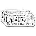 (3Pcs) Perhaps You were Created for Such A Time As This Sticker, Christian Gifts Decorate Books Laptop Phone, Water Bottles Kindles Stickers, Tumbler Sticker Waterproof Vinyl Decorate Sticker 3