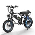 gorise All‑Terrain Ebike for Adults, 500W Motor, 27.8 MPH, 48V 13Ah Removable Battery, Full Suspension, 3 Riding Modes & 5 PAS, 16×3.0″ Fat Tires, UL2849 Certified